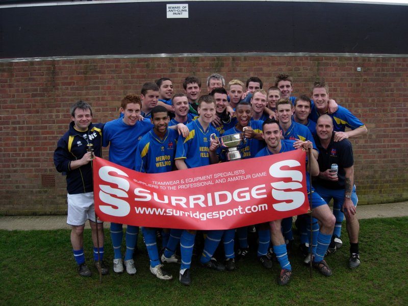 Hardwicke AFC - Surridge Gloucestershire County Foootball League Champions 2007-08