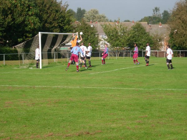 Action from Patchway Town V Tuffley Rovers