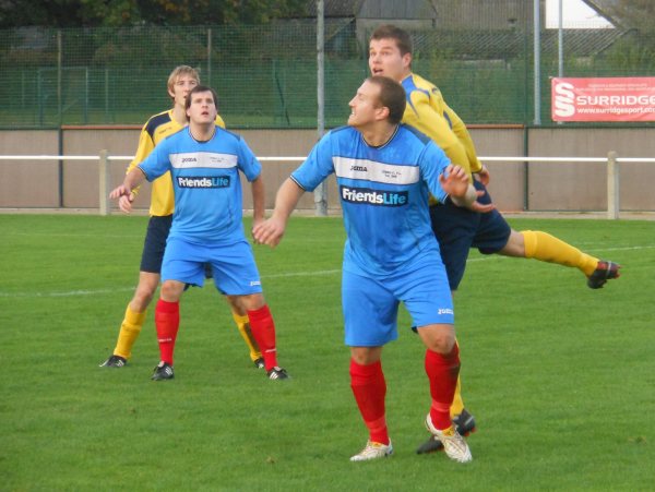 Action from Cribbs Friends Life V Bishops Cleeve Reserves