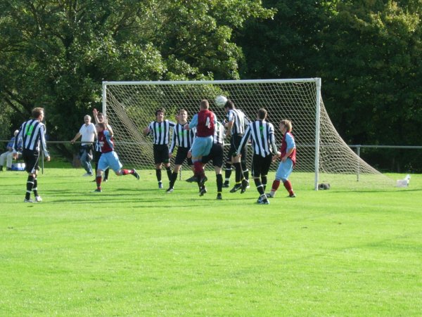 Action from Chipping Sodbury Town V Tuffley Rovers