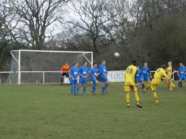 Action from Ellwood V Yate Town Reserves