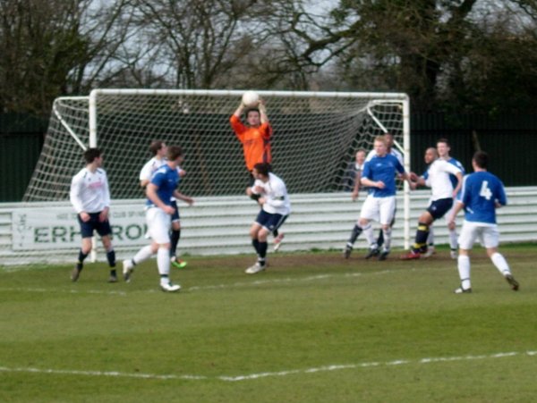 Action from Yate Town Reserves v Brimscombe & Thrupp