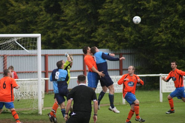 Action from the League Cup Final