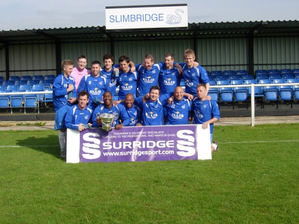 Slimbridge with the Trophy
