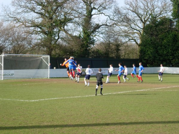 Action from Yate Town Reserves V Slimbridge