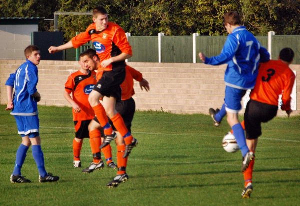 Action from Bishops Cleeve Reserves V Henbury