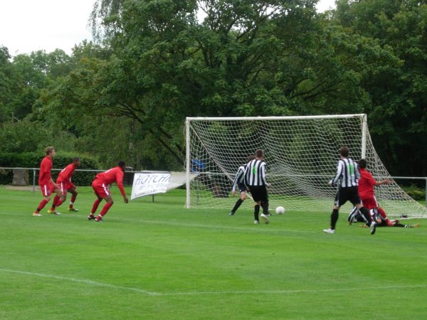 Action from Chipping Sodbury Town V Bristol Academy