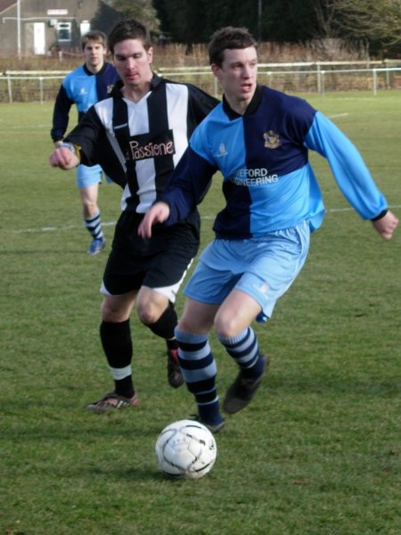 Action from Chipping Sodbury Town V Kings Stanley