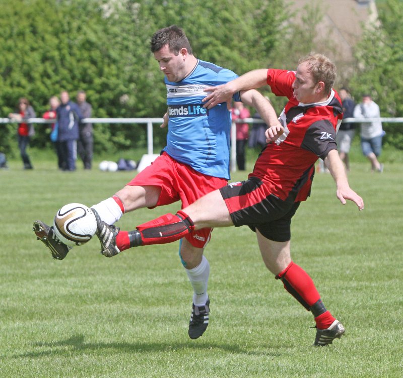 Action from League Cup Final