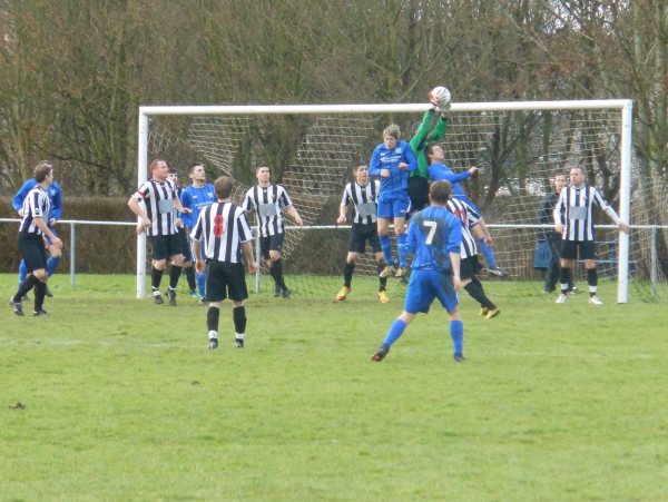 Action from Patchway Town V Ellwood