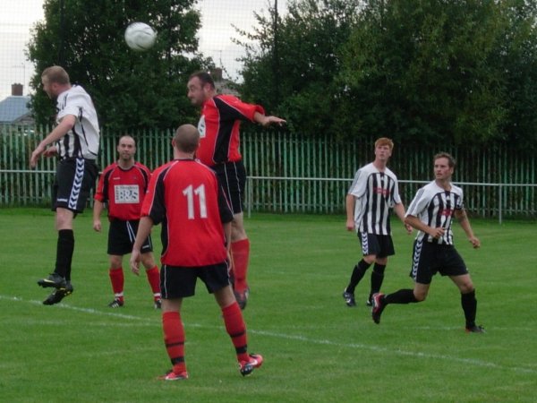 Action from Patchway Town v Rockleaze Rangers
