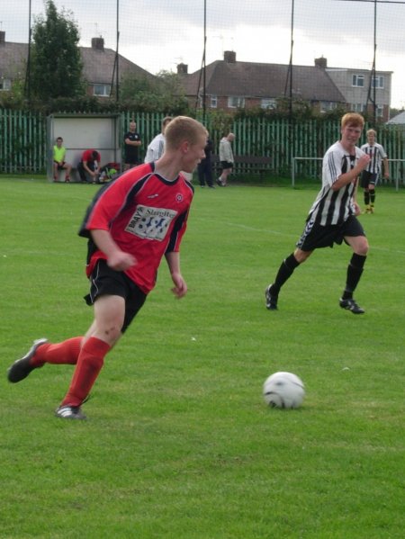 Action from Patchway Town v Rockleaze Rangers