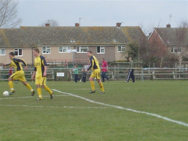 Action from Patchway Town V Yate Town Reserves