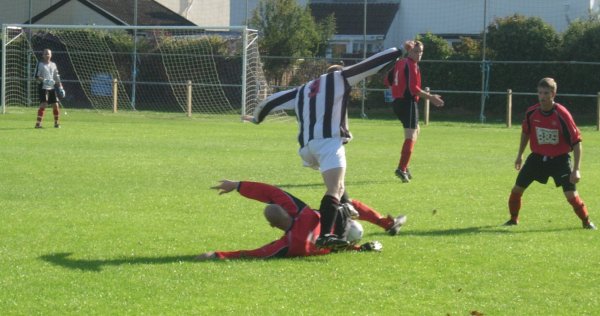 Action from Rockleaze Avonside V Thornbury Town