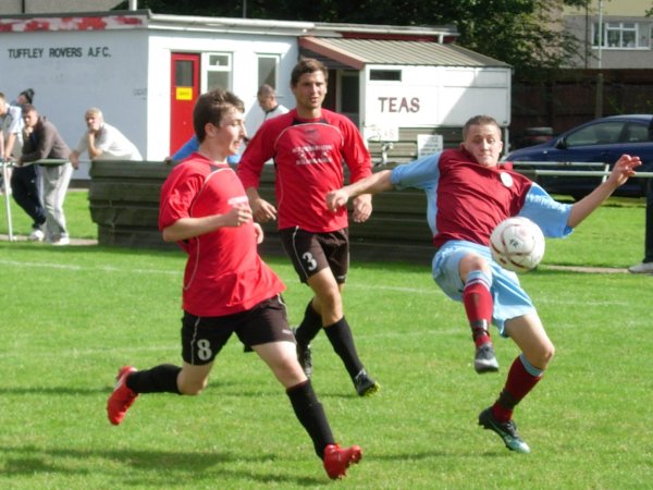 Action from Tuffley Rovers V Thornbury Town