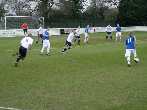 Action from Yate Town Reserves v Brimscombe & Thrupp